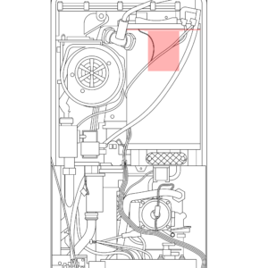 87181206190 - WORCESTER - Greenstar Junior - Greenstar 24 i Junior HE - Burner